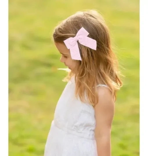 Seersucker Hair Bow