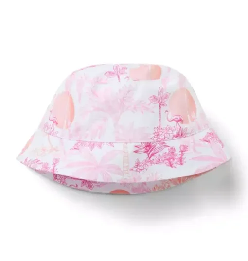 Serena Williams x Janie and Jack Toile Tour Bucket Hat
