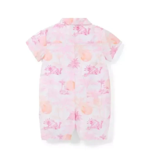Serena Williams x Janie and Jack Toile Tour Baby Romper