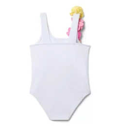 Serena Williams x Janie and Jack Rosette Recycled Swimsuit