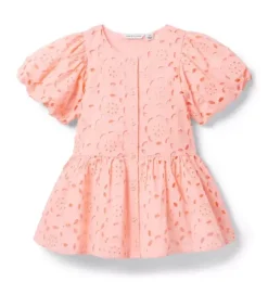 Serena Williams x Janie and Jack Peach Point Matching Dress