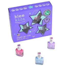 Starry Sky Kiss - Kids Water-Based Nail Polish Set
