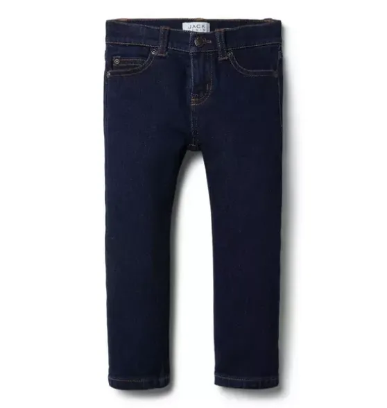 Straight Jean In Rinse Wash