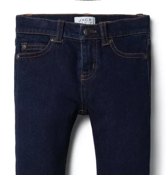 Straight Jean In Rinse Wash