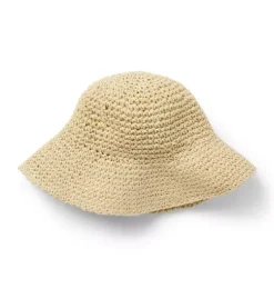 Straw Bucket Hat