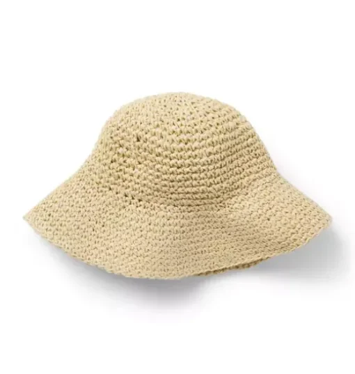 Straw Bucket Hat