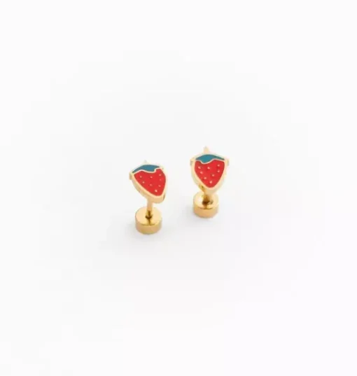 Strawberry Stud Earrings