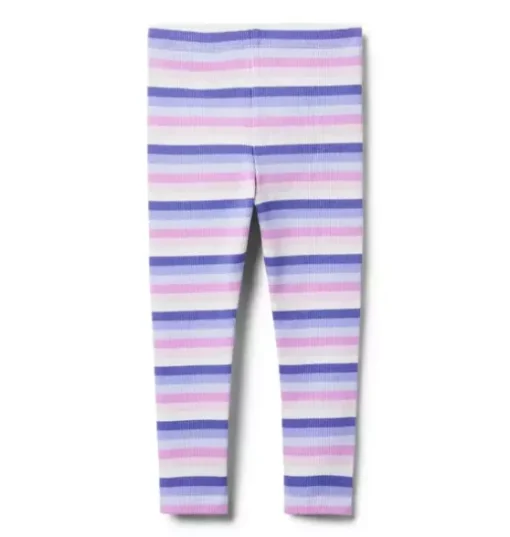 Striped Ribbed Legging