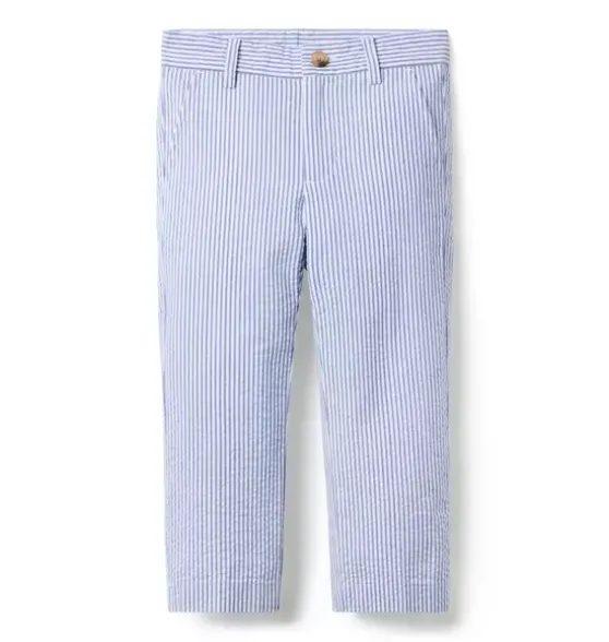 Striped Seersucker Pant