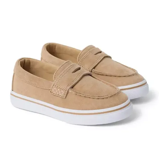 Suede Penny Loafer Sneaker