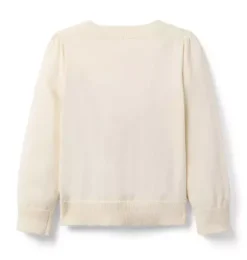 Swan Puff Sleeve Sweater