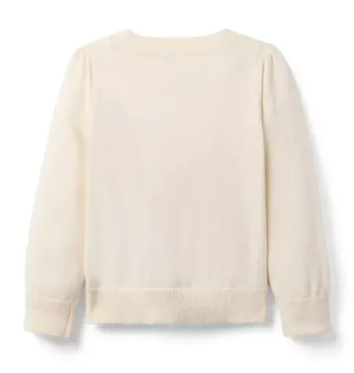 Swan Puff Sleeve Sweater