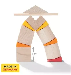 Teetering Towers Wooden Blocks