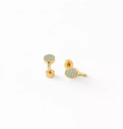 Tennis Racquet Stud Earring