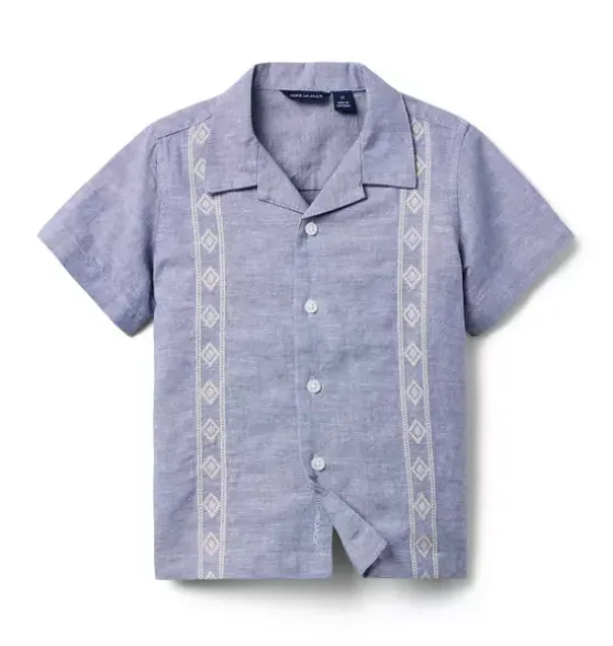 The Embroidered Cabana Shirt
