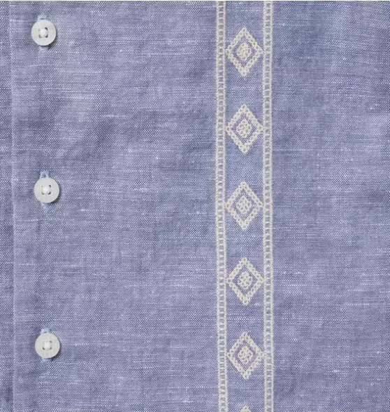 The Embroidered Cabana Shirt
