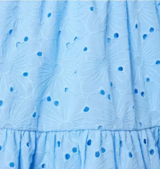 The Floral Eyelet Dress