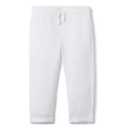 The Linen-Cotton Pull-On Pant