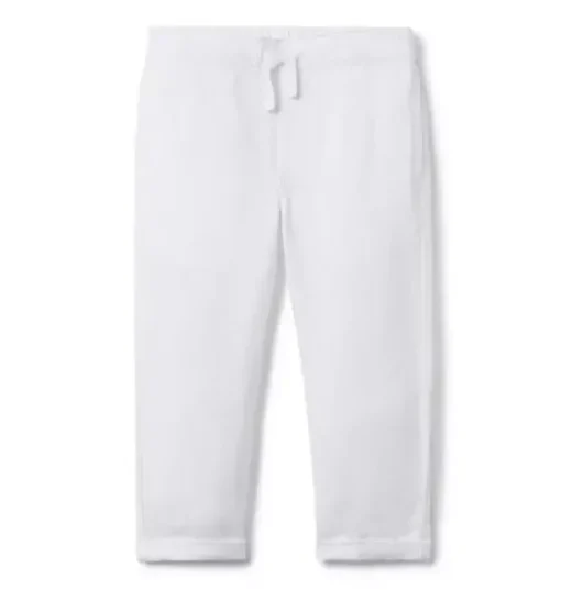 The Linen-Cotton Pull-On Pant