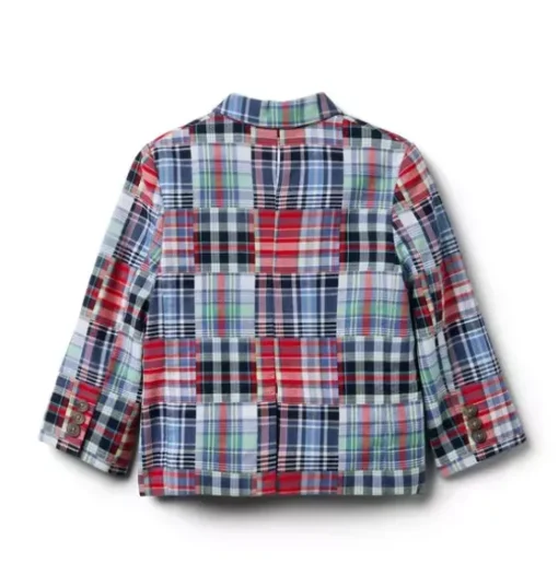 The Madras Patchwork Blazer