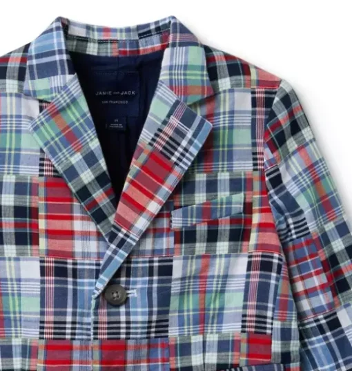 The Madras Patchwork Blazer