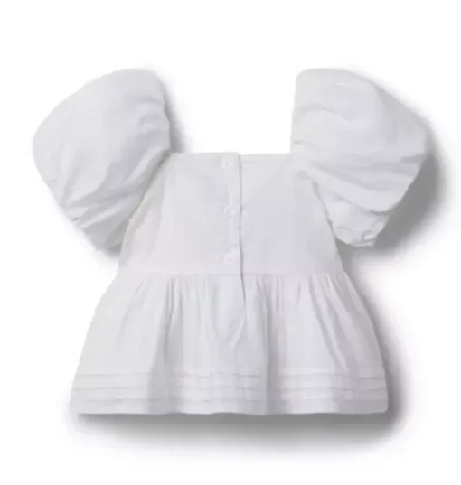 The Peplum Puff Sleeve Top