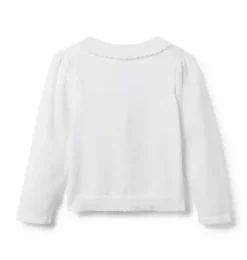 The Scallop Trim Cardigan