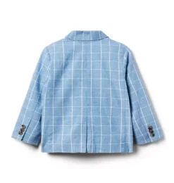 The Tattersall Linen-Cotton Blazer