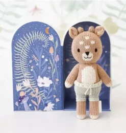 Tiny Elliott the fawn