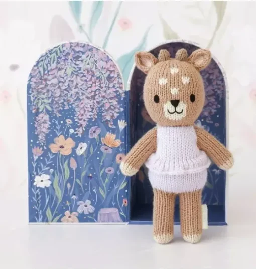 Tiny Violet the fawn