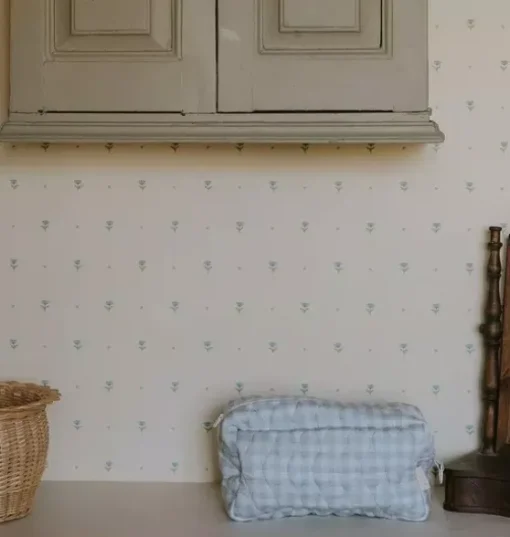 Toiletry Pouch - Blue Gingham
