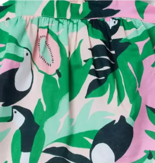 Toucan Flutter Sleeve Top