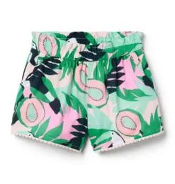 Toucan Ruffle Short