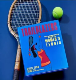 Trailblazers: The Unmatched Story of Women's Tennis  LEATHER EDITION