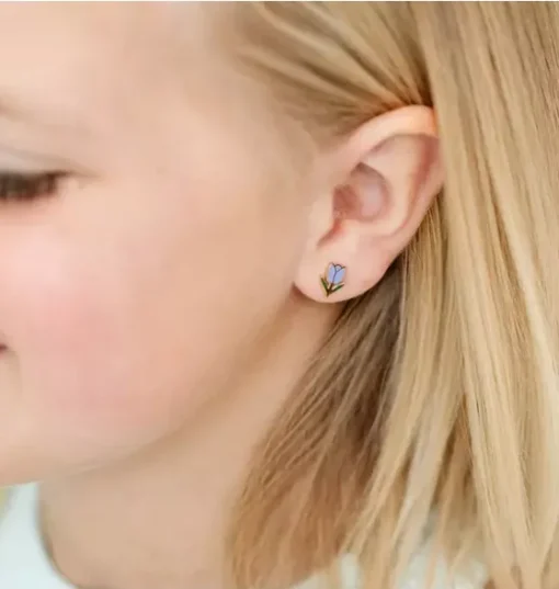 Tulip Stud Earrings