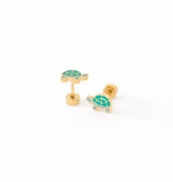Turtle Stud Earring
