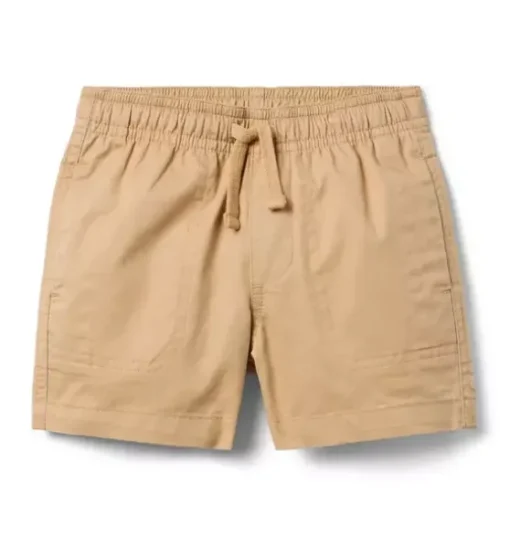 Twill Patch Pocket Pull-On Short
