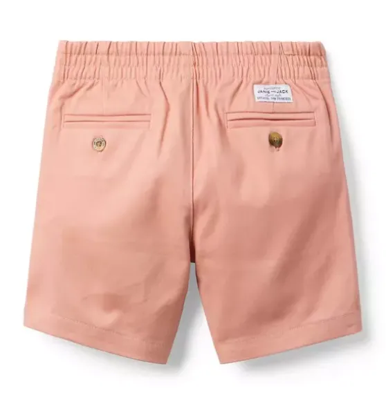 Twill Pull-On Short