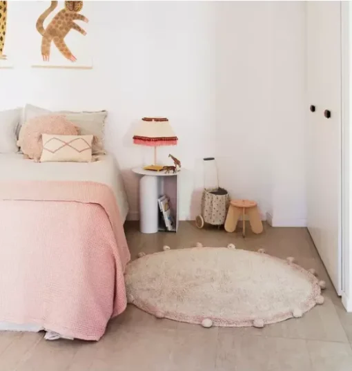 Washable Rug Bubbly Vintage Nude