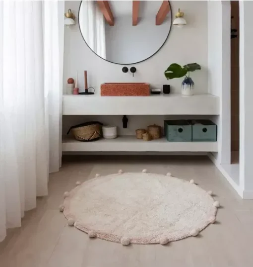 Washable Rug Bubbly Vintage Nude
