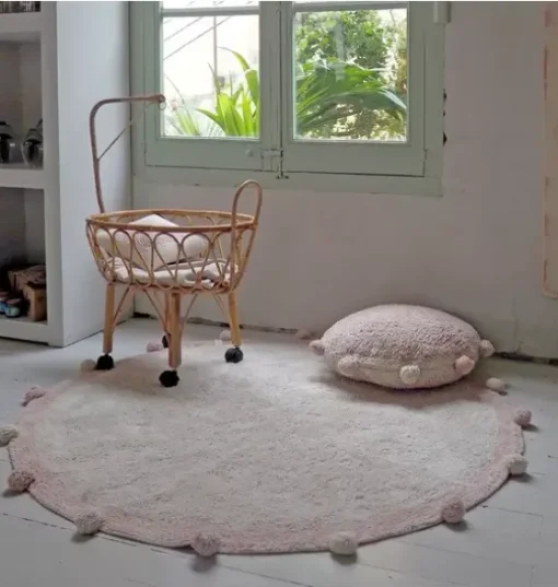 Washable Rug Bubbly Vintage Nude