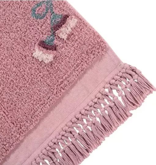 Washable Rug English Garden Ash Rose