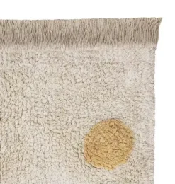 Washable Rug Hippy Dots Honey