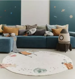 Washable Rug Interstellar Journey