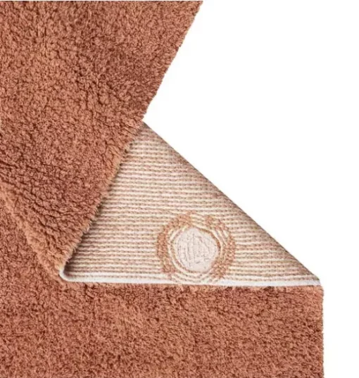 Washable Rug Mini Dot Chestnut