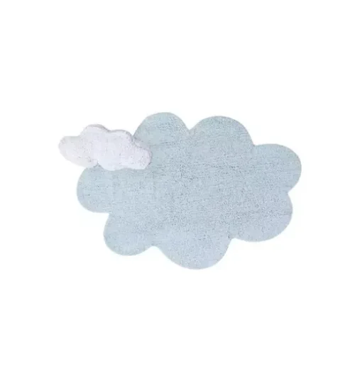 Washable Rug Puffy Dream Blue