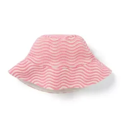Wavy Striped Bucket Hat