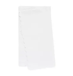 White Scallop Tissue Paper