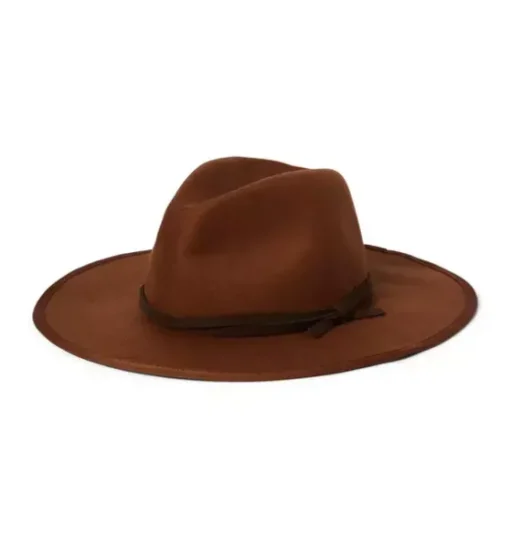 Wide-Brim Felt Hat