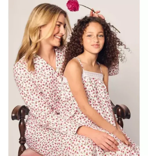 Women's Pajama Set in Petite Petals
